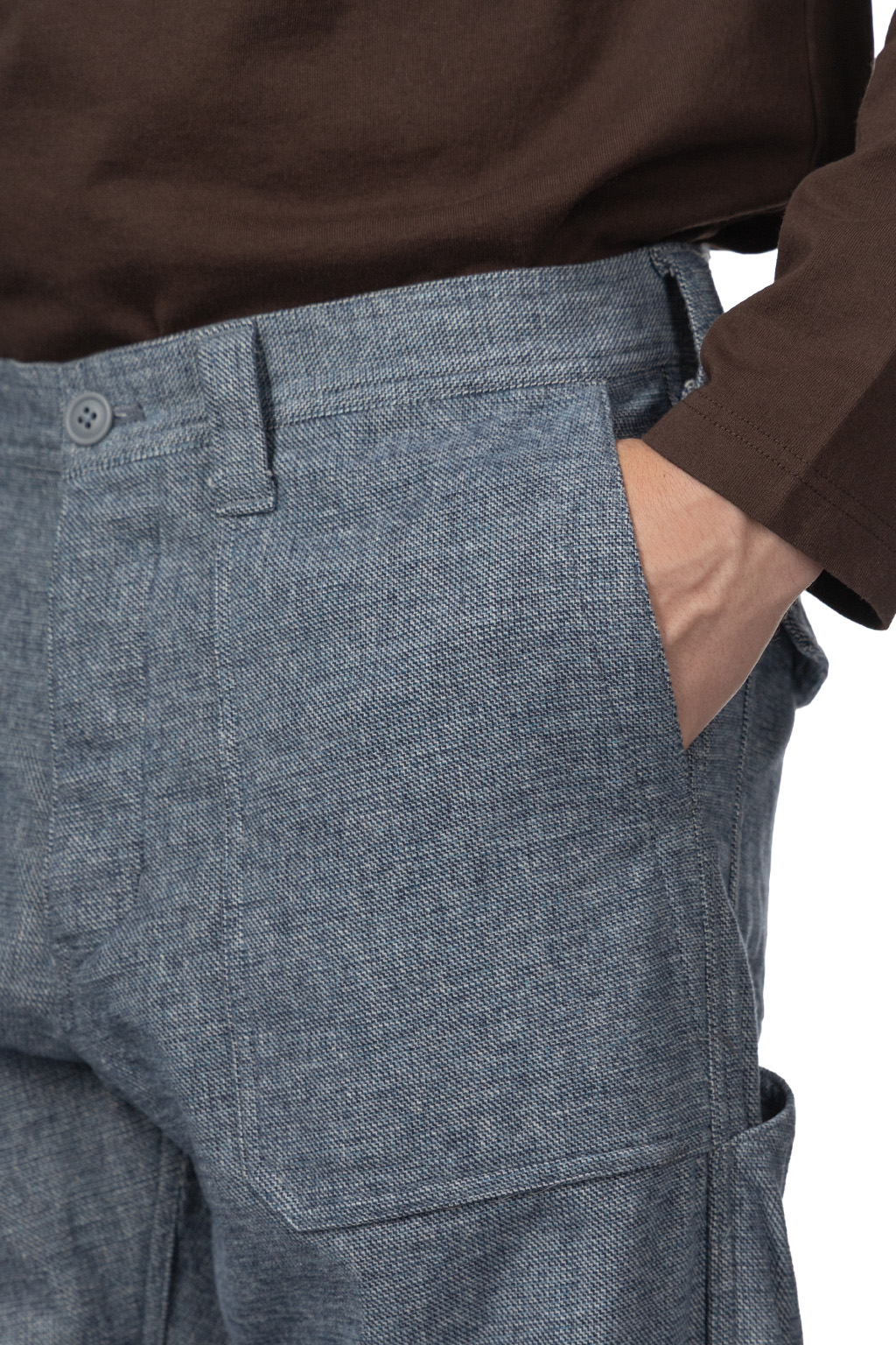 ts(s) - Brushed Recycle Cotton Cloth Fatigue Pants - Plain